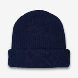 Handmade Baby Alpaca Shapka in Deep Dark Blue