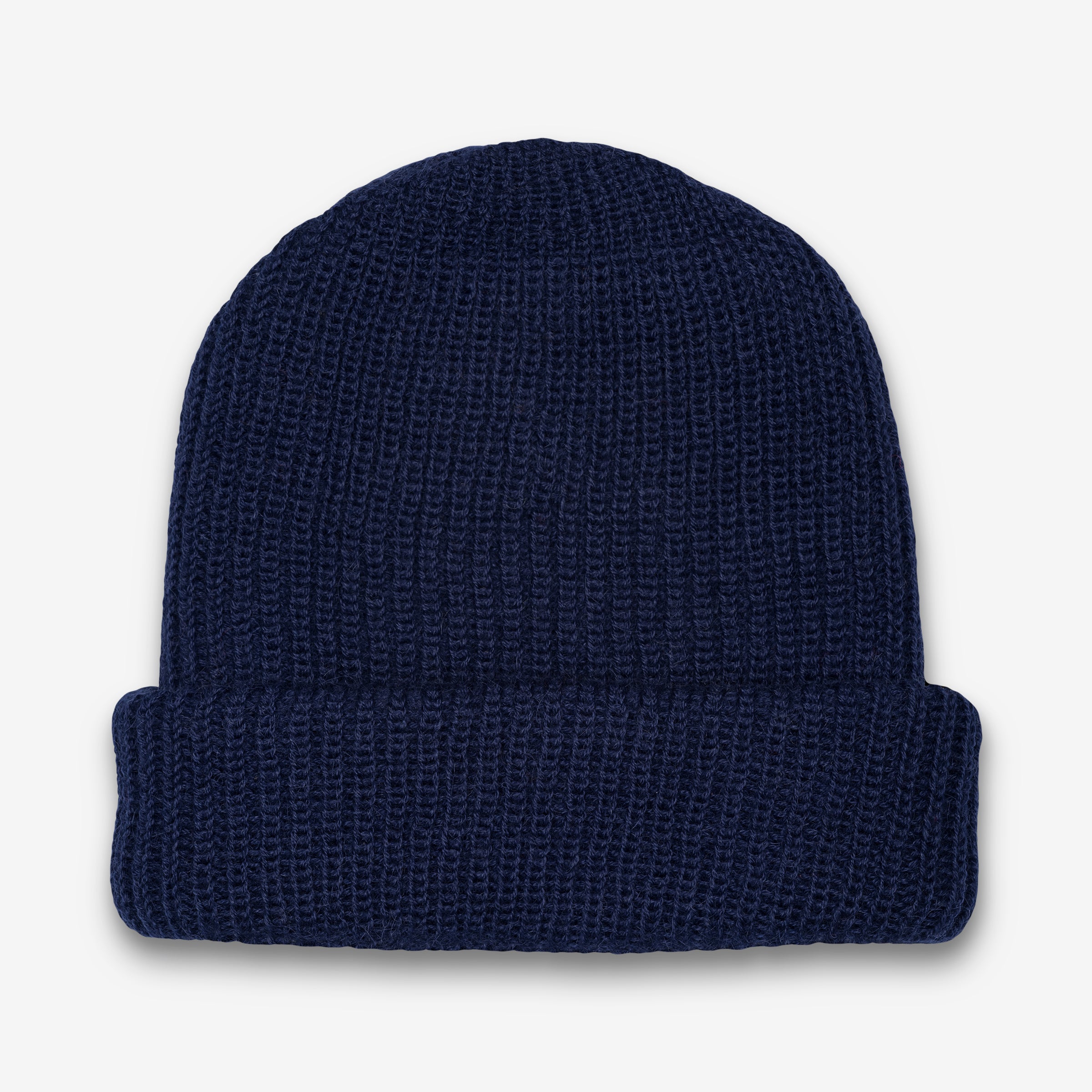 Handmade Baby Alpaca Shapka in Deep Dark Blue