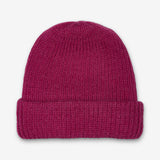Hand-Knit Baby Alpaca Shapka in Purple
