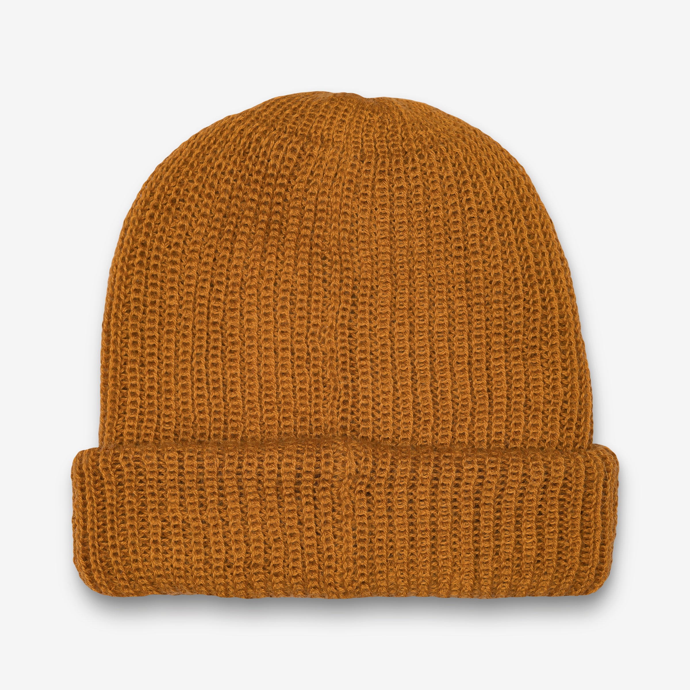 Handmade Baby Alpaca Shapka in Gold