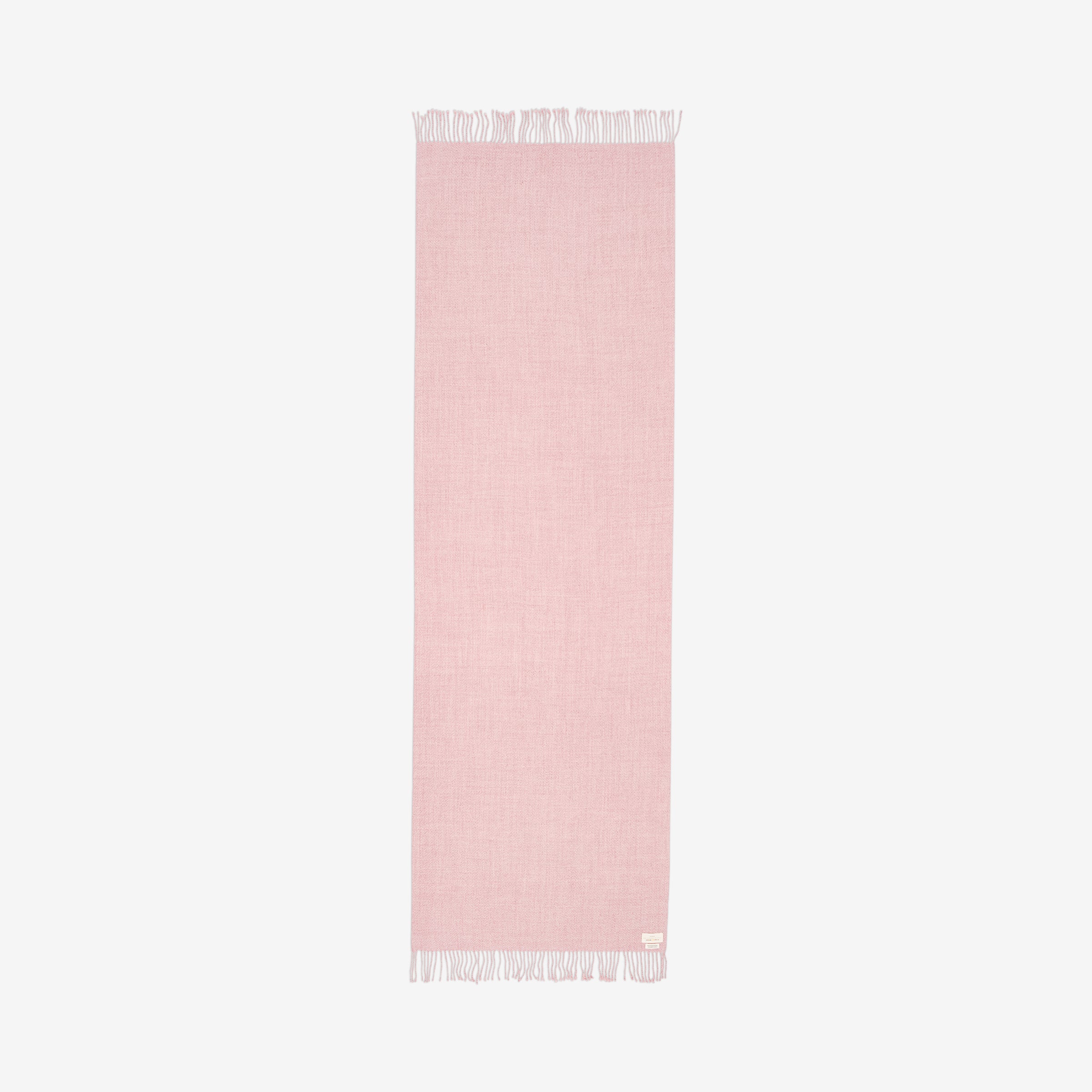 Eminé Stole - Handwoven Alpaca Stole in Andes Pink