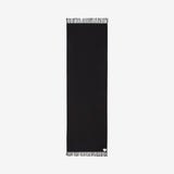Eminé Stole - Handwoven Alpaca Stole in Andes Black