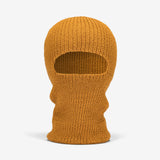 Hand-Knit Alpaca Balaclava in Gold