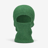 Hand-Knitted Alpaca Balaclava in Green