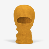 Hand-Knitted Alpaca Balaclava in Yellow