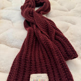 Hand-Knit Alpaca Andes Scarf