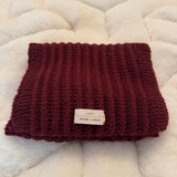 Hand-Knit Alpaca Andes Scarf