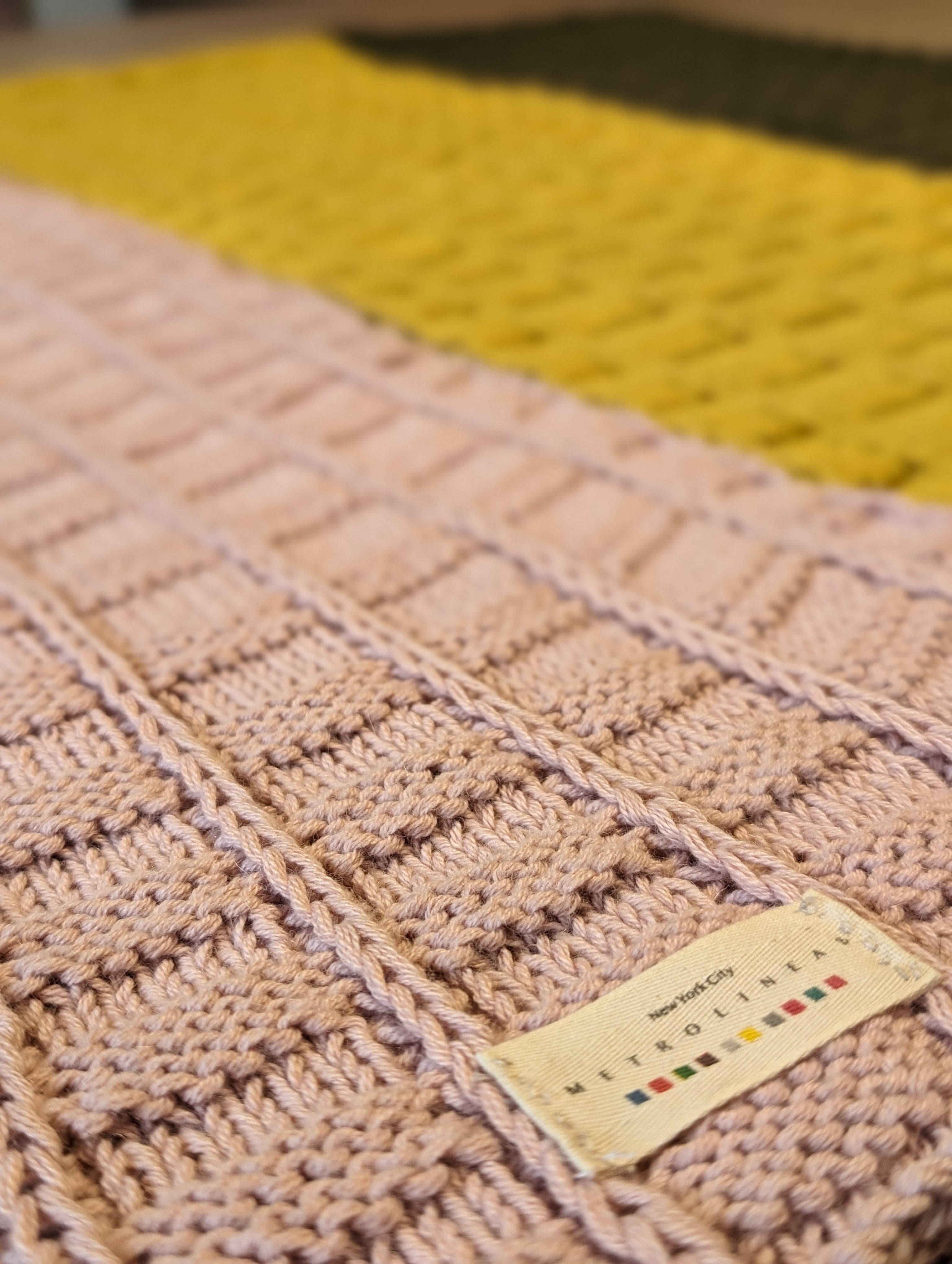 Hand-Knitted Alpaca Andes Scarf