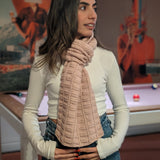 Hand-Knit Alpaca Andes Scarf