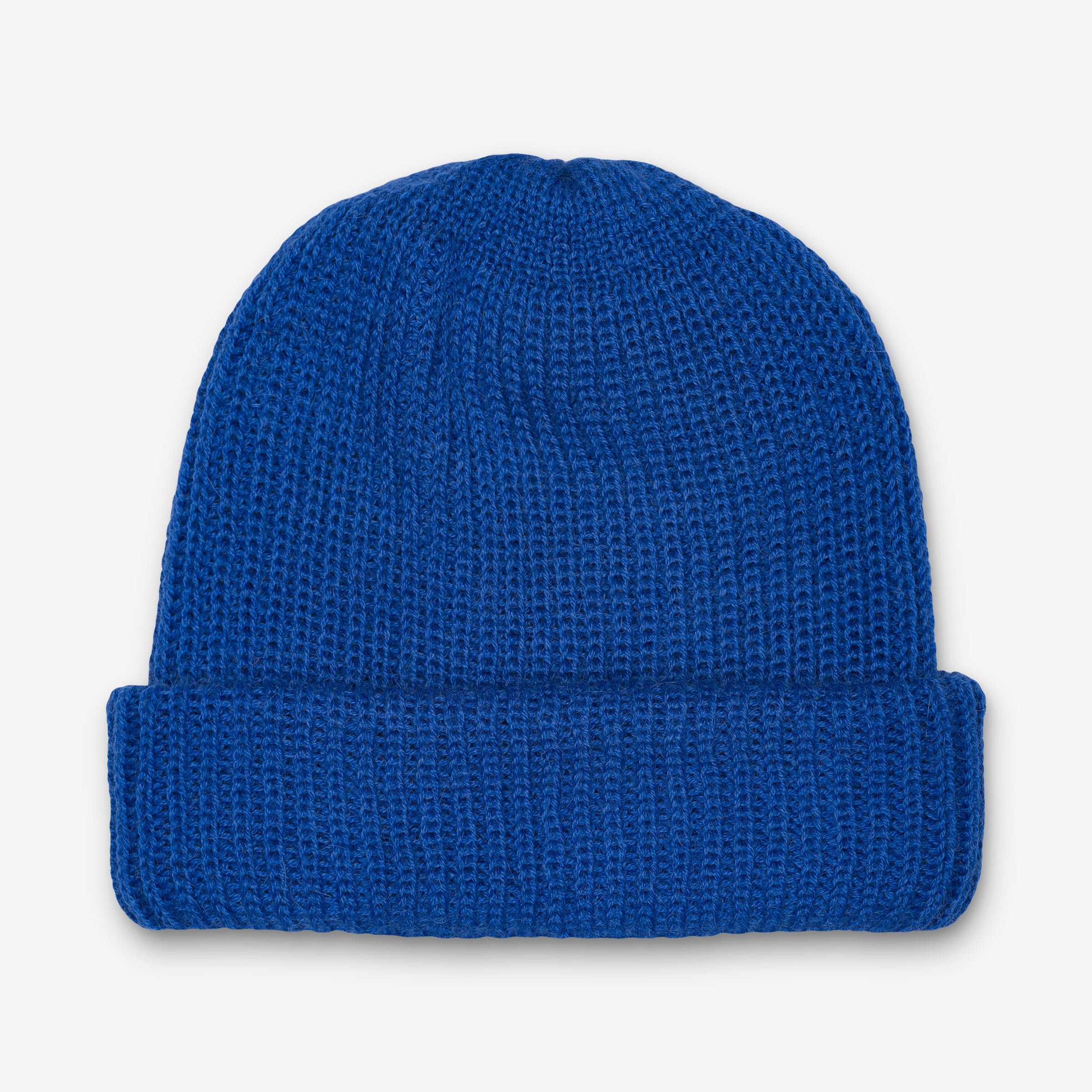 Handmade Baby Alpaca Beanie in Blue