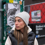 Baby Alpaca Wool Beanie Gray