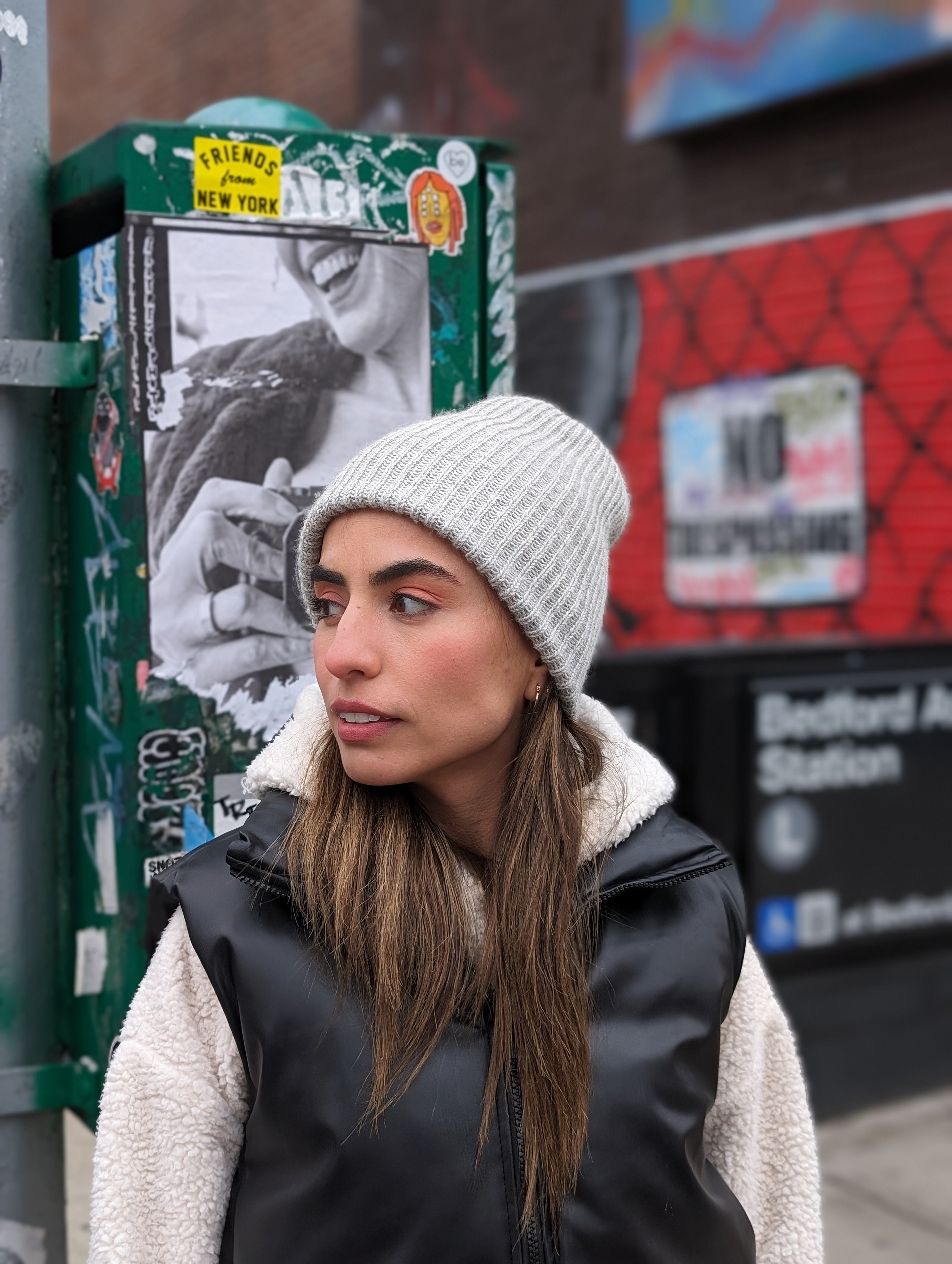 Baby Alpaca Wool Beanie Gray