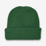 Handmade Baby Alpaca Shapka in Green