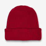 Handmade Baby Alpaca Beanie in Red