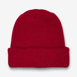 Handmade Baby Alpaca Beanie in Red