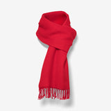 Eminé Stole [Handwoven Alpaca Stole in Red]