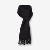 Eminé Stole - Handwoven Alpaca Stole in Andes Black