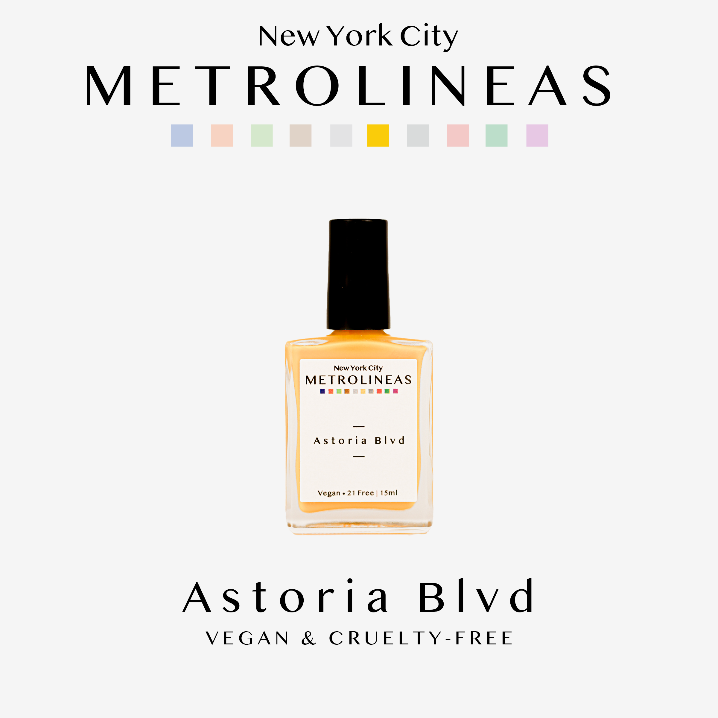 Vegan/Cruelty-Free Yellow Nail Polish